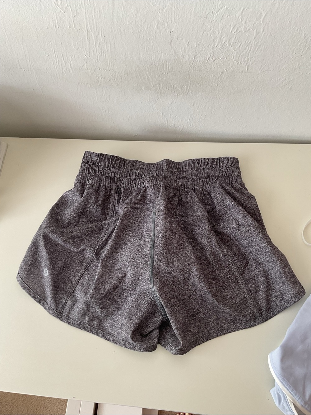 lululemon athletica tracker short grey Heather Charcoal Athletic Shorts